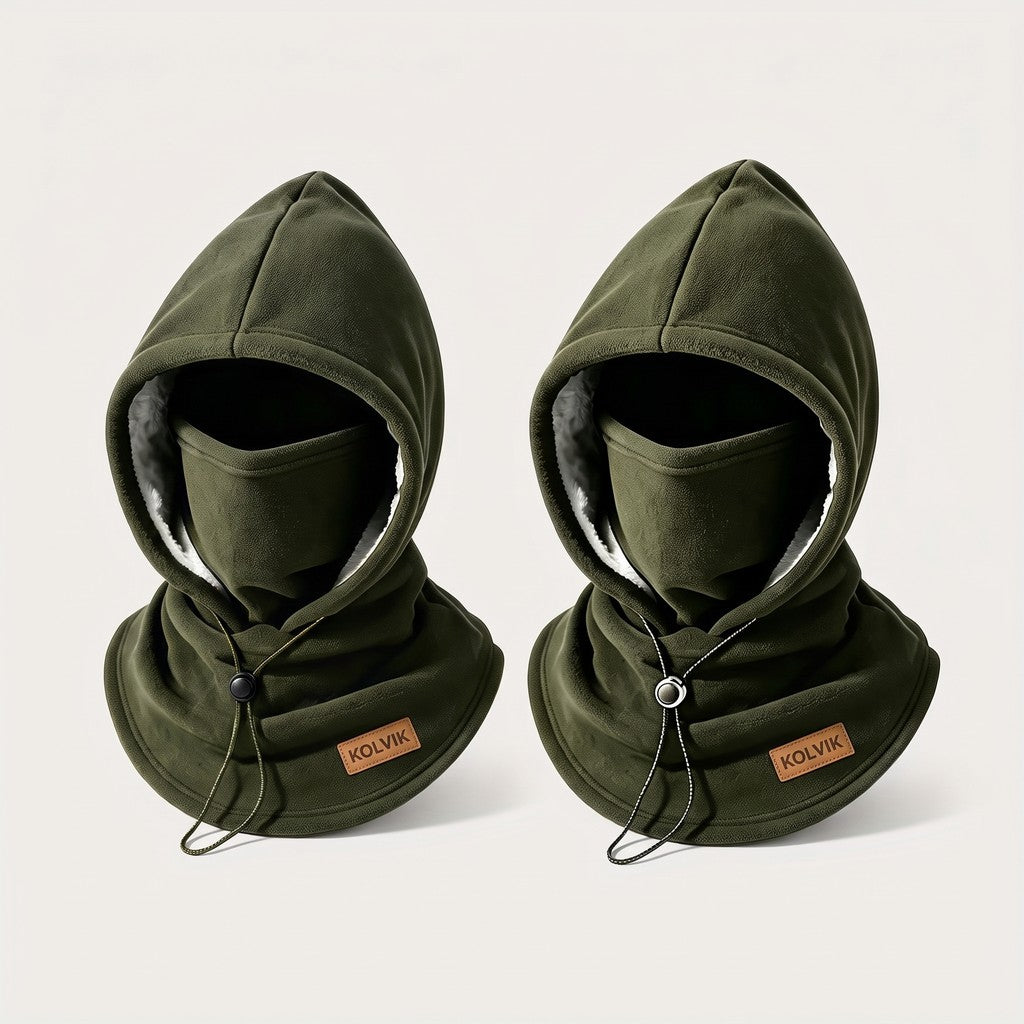 Kolvik Sherpa Hood pack, Olive + Olive