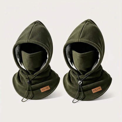 Kolvik Sherpa Hood pack, Olive + Olive